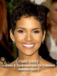 Halle Berry spokesperson for Diabetes